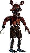 Jeden z oficjalnych renderów Nightmare Foxy'ego