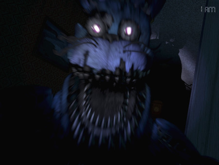 The Nightmare animatronic from Five Nights at Freddy's 4. Only
