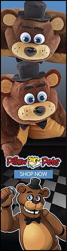 Freddy Fazbear Pillow Pet