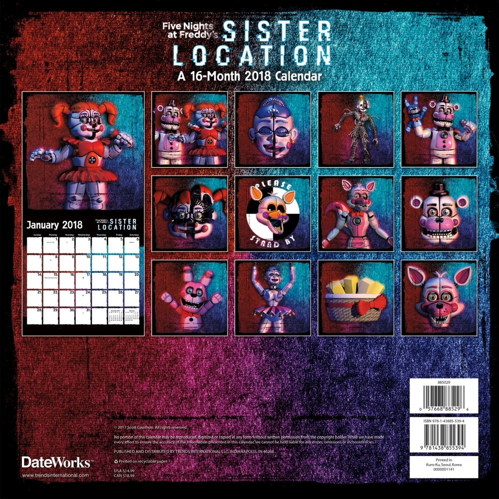  Trends International Five Nights at Freddy's: Sister