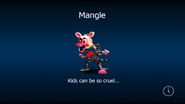 Mangle's loading screen.