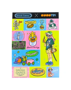 SmoshStickerSheet Chica