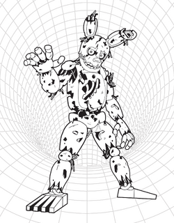 Featured image of post Fnaf Coloring Pages Springtrap : Coloring outstanding springtrap coloring pages image.