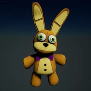 Unused Spring Bonnie plush prize icon.