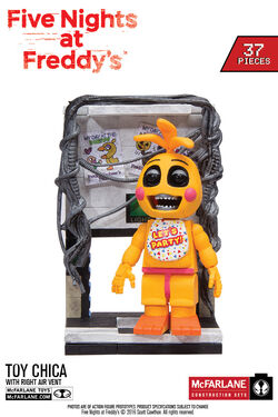 McFarlane Toys Five Nights at Freddys Nightmare Chica with Right