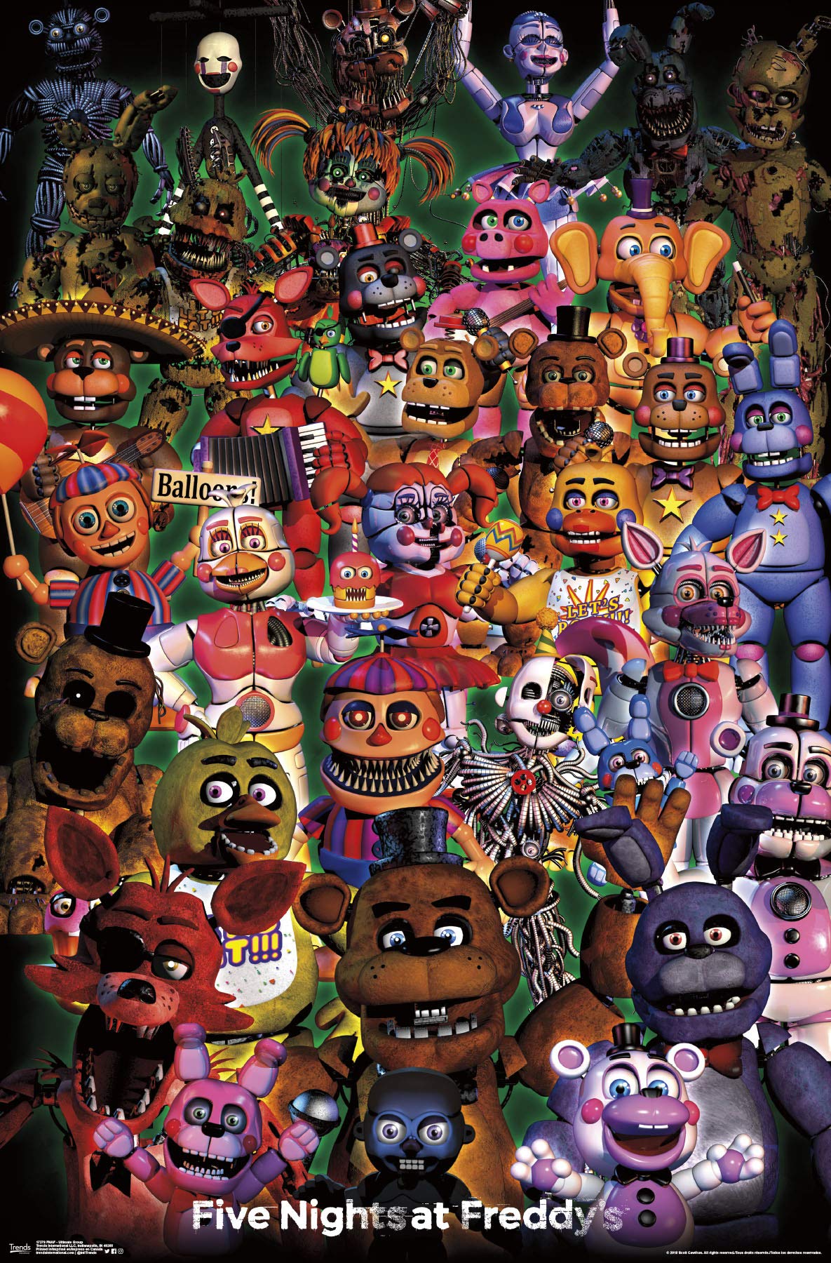 is five nights with 39 canon?