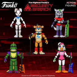 Fnaf series 4 action figures sale