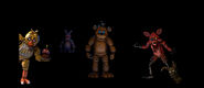 Chica and the others renders in the cabin that is on Illumix's twitter banner.