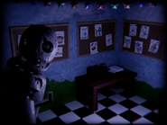 Blank awake in the Drawing Room.