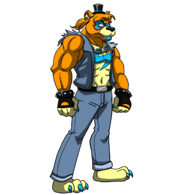 GLAMROCK FREDDY JOGA FIVE NIGHTS AT FREDDY'S SECURITY BREACH DLC