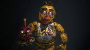 A closeup of Tim Scott's Chica render.