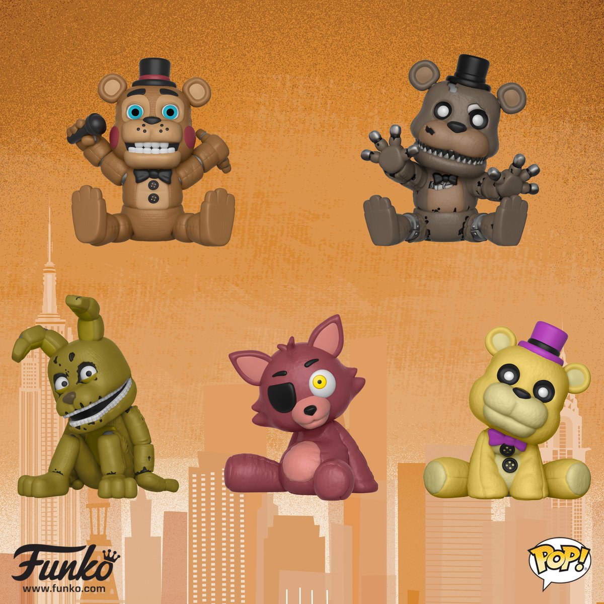 fredbear funko pop