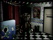 Chester in the Secondary Party Room.