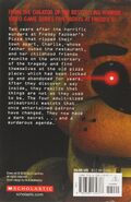 Freddy on the back of the second cover for The Silver Eyes novel.