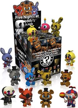 Five Nights at Freddy's Mymoji Mini-Figures Set of 24 