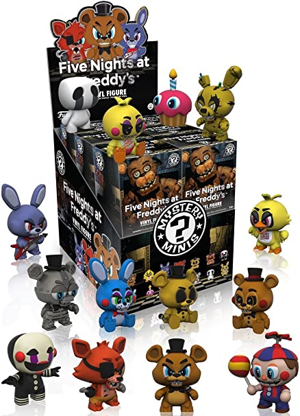 Youtooz Five Nights at Freddy’s Freddy Flocked Figures (4) Bundle