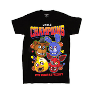 World Champion T-shirt.