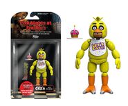 Funtime Chica GITD - Mystery Minis - Five Nights at Freddy's Pizza  Simulator Glow action figure