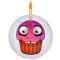 The cupcake power-up.