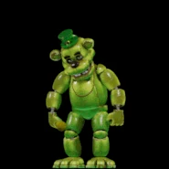 FNaF AR - Shamrock Freddy - CPU Lurch.gif (234 kB) Animación de Shamrock Freddy al cambiar el CPU.