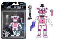 Funtime Freddy action figure with Ennard's leg by Funko.