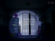 The middle of the bedroom on mobile.