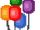 FNaF4 - Minijuegos (Fredbear's Family Diner - Globos).png