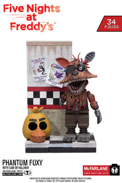 McFarlane Five Nights At Freddy's Party Wall With Withered Freddy