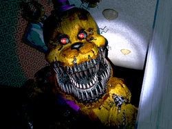 NIGHTMARE FREDBEAR Diagram