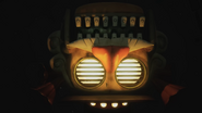 A still frame of his jumpscare.