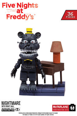 McFarlane FNAF FIVE NIGHTS AT FREDDYS CONSTRUCTION SET Series 1 2