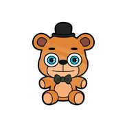 Freddy Fazbear Sanshee Collector's Pin.