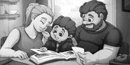 OswaldDadMemories-4.png (2.35 MB) Oswald's family looking through a scrapbook.