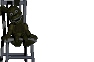 Plushtrap siendo ahuyentado de su silla.