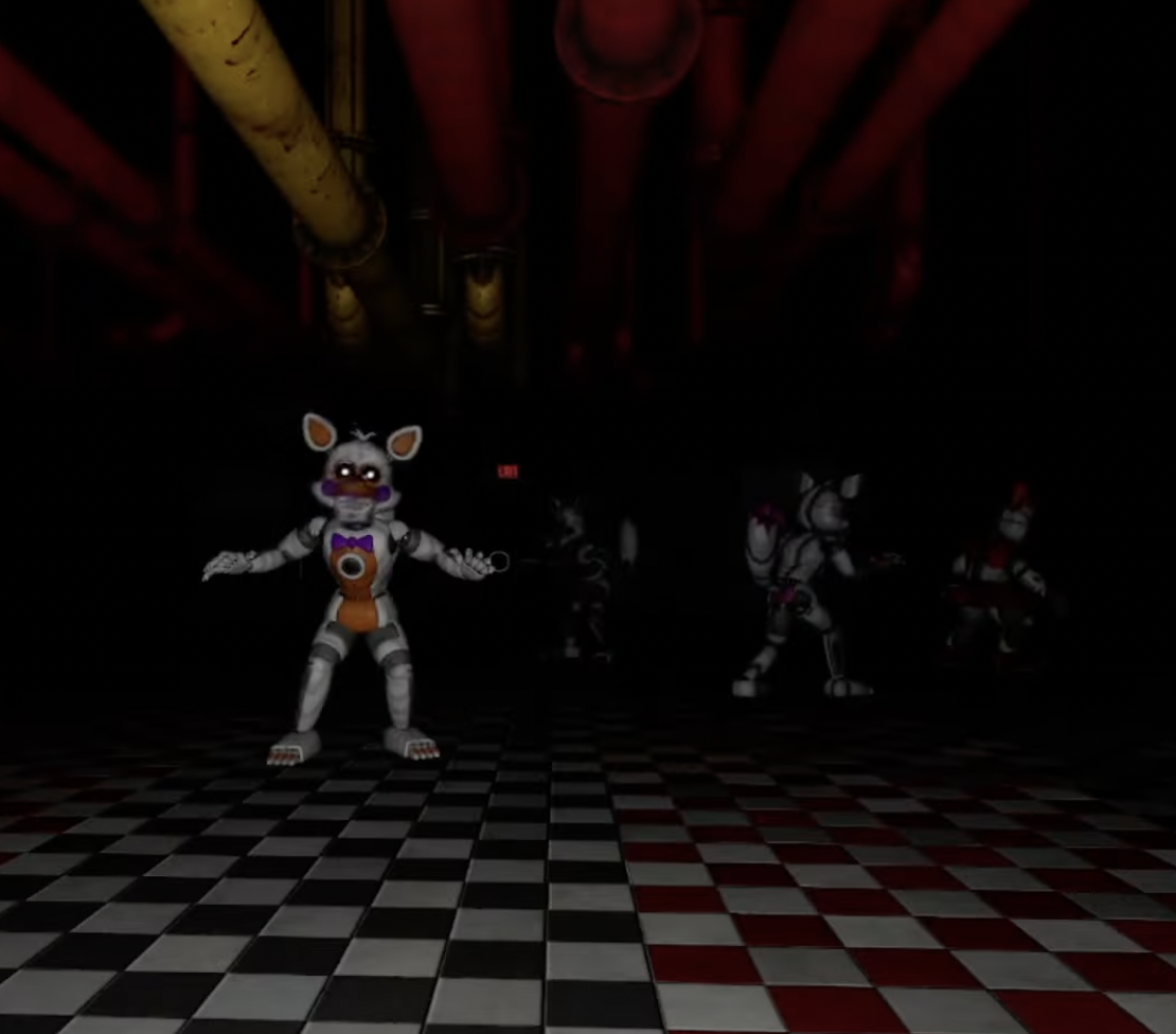 Five Nights at Freddy's Darker Rooms Alpha 1.4 [REMASTERED