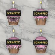 Scrapped Ignited Cupcake designs.
