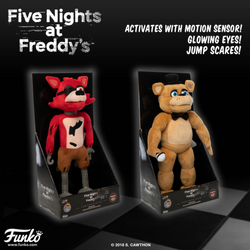 FUNKO Five Nights @ Freddy's FNAF Animatronic Plush Bear Glowing