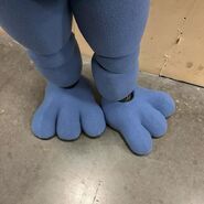Bonnie's legs.