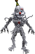 Ennard 3D render.