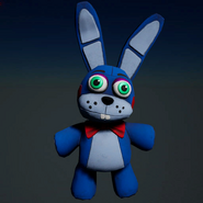 The Toy Bonnie plushie in the Prize Counter.