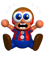 BB when jumpscared in Lemonade/Fruit Punch Clown's minigame.
