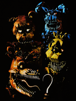 Five Nights at Freddy's 4 ALL NIGHTMARE MODE ~ COMPLETE (Halloween DLC) 