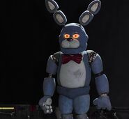 Bonnie in a unknown room.