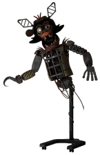 Foxy as he appears in Secret of the Mimic.