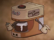 Stay Up Latte AD.