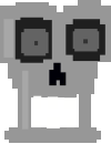 Sprite of the second endoskeleton head.