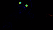 Chica in the Blacklight version of her Parts and Service levels.