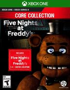 Freddy in The Core Collection Xbox One cover.