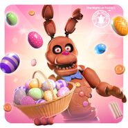 Chocolate Bonnie from the Hop Chocolate Event end image.