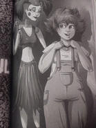 Scrapped illustration of To Be Beautiful's artwork.